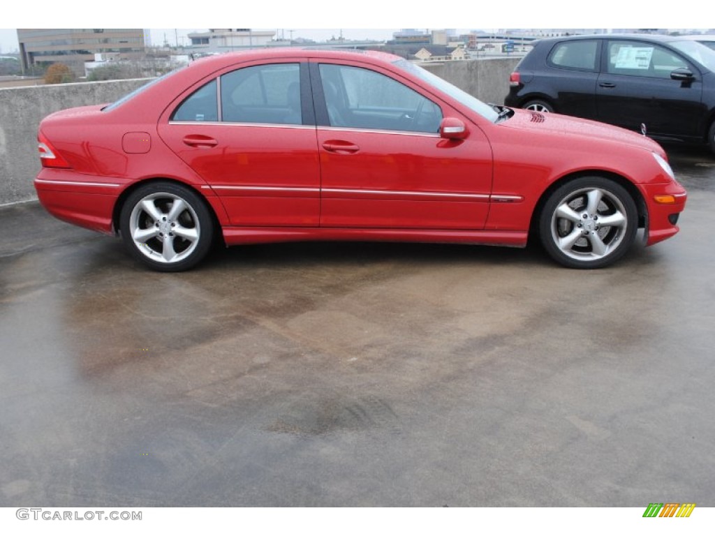 Mars Red 2005 Mercedes-Benz C 230 Kompressor Sedan Exterior Photo #76737938