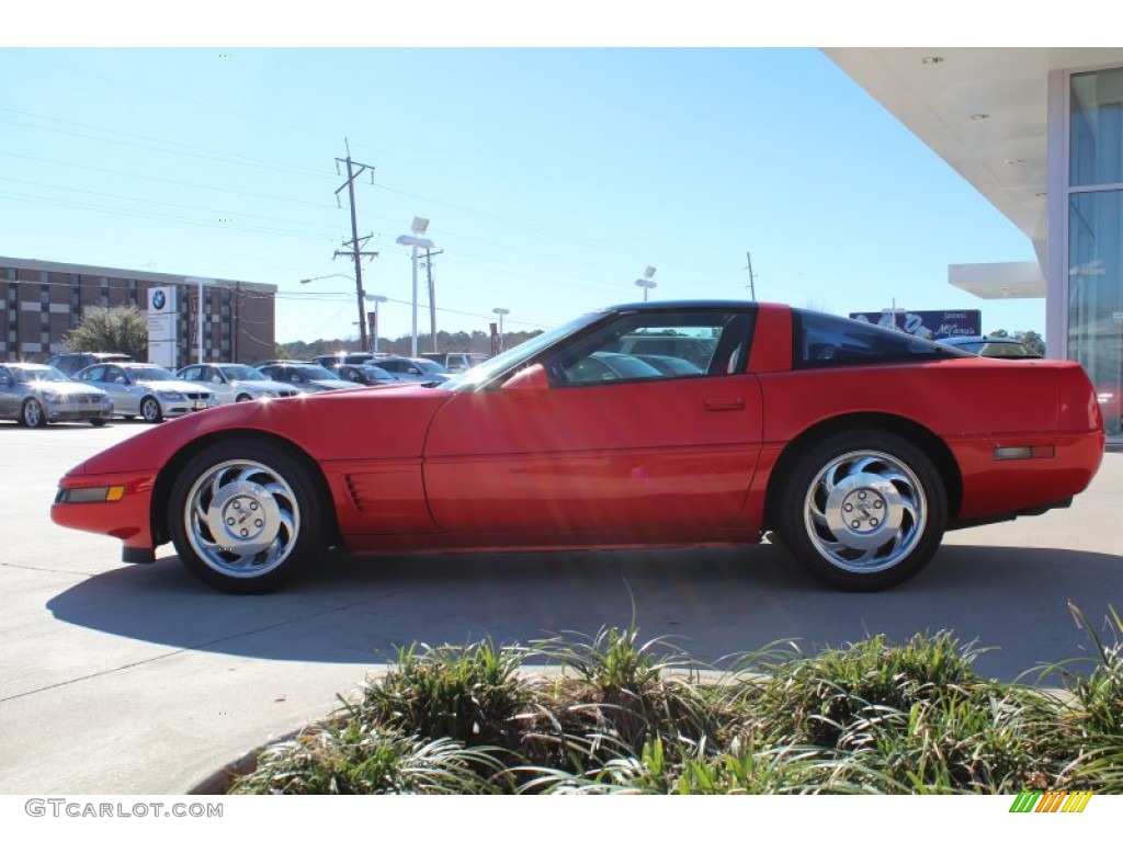1995 Corvette Coupe - Torch Red / Red photo #5