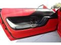 1995 Chevrolet Corvette Red Interior Door Panel Photo