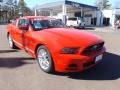 2013 Race Red Ford Mustang V6 Premium Coupe  photo #1