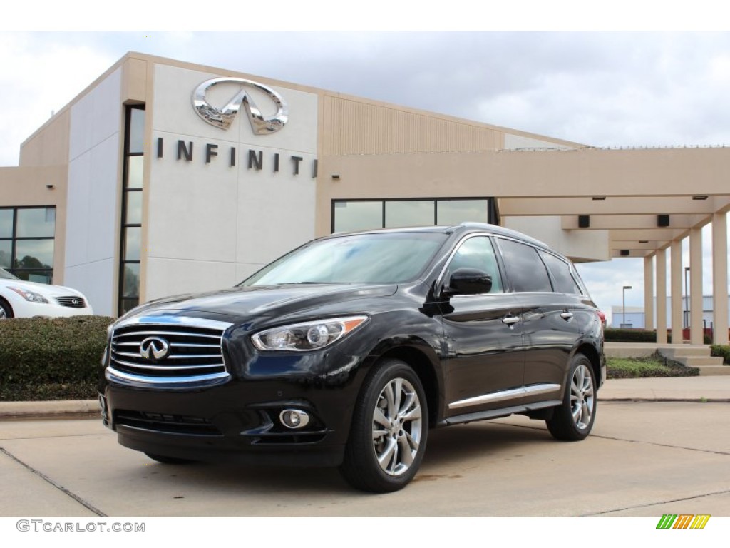 2013 JX 35 AWD - Black Obsidian / Graphite photo #1