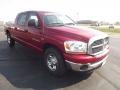 2006 Inferno Red Crystal Pearl Dodge Ram 1500 SLT Mega Cab  photo #3