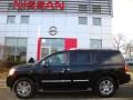 2010 Galaxy Black Metallic Nissan Armada Platinum 4WD  photo #2