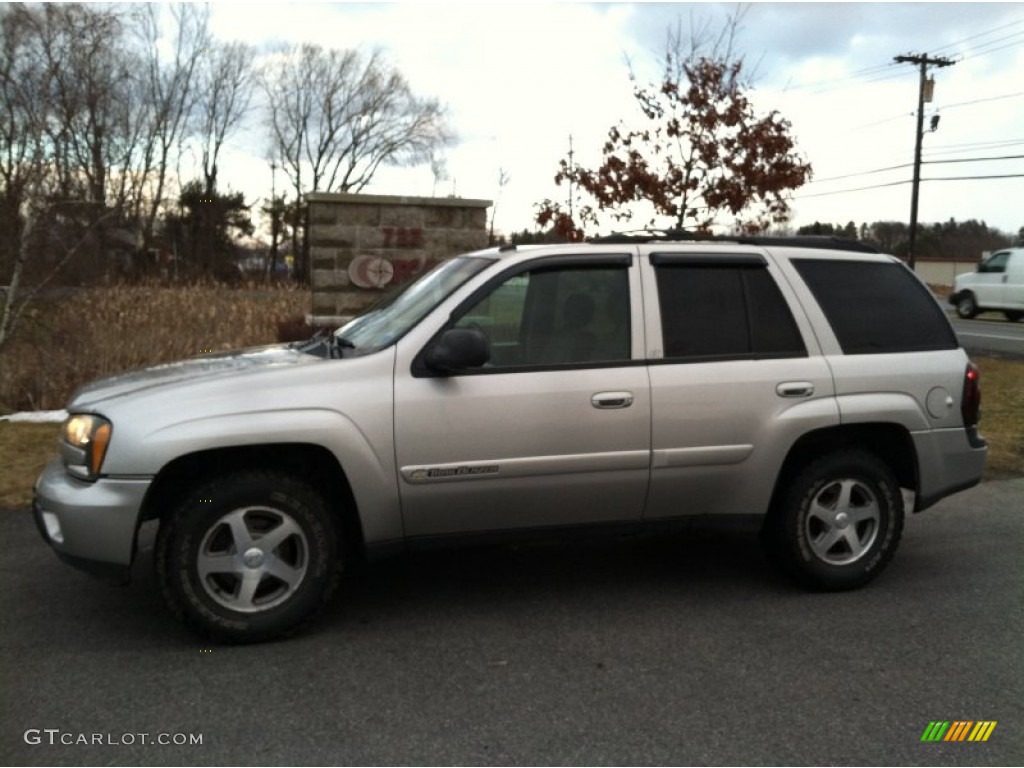 2004 TrailBlazer LT 4x4 - Silverstone Metallic / Medium Pewter photo #1