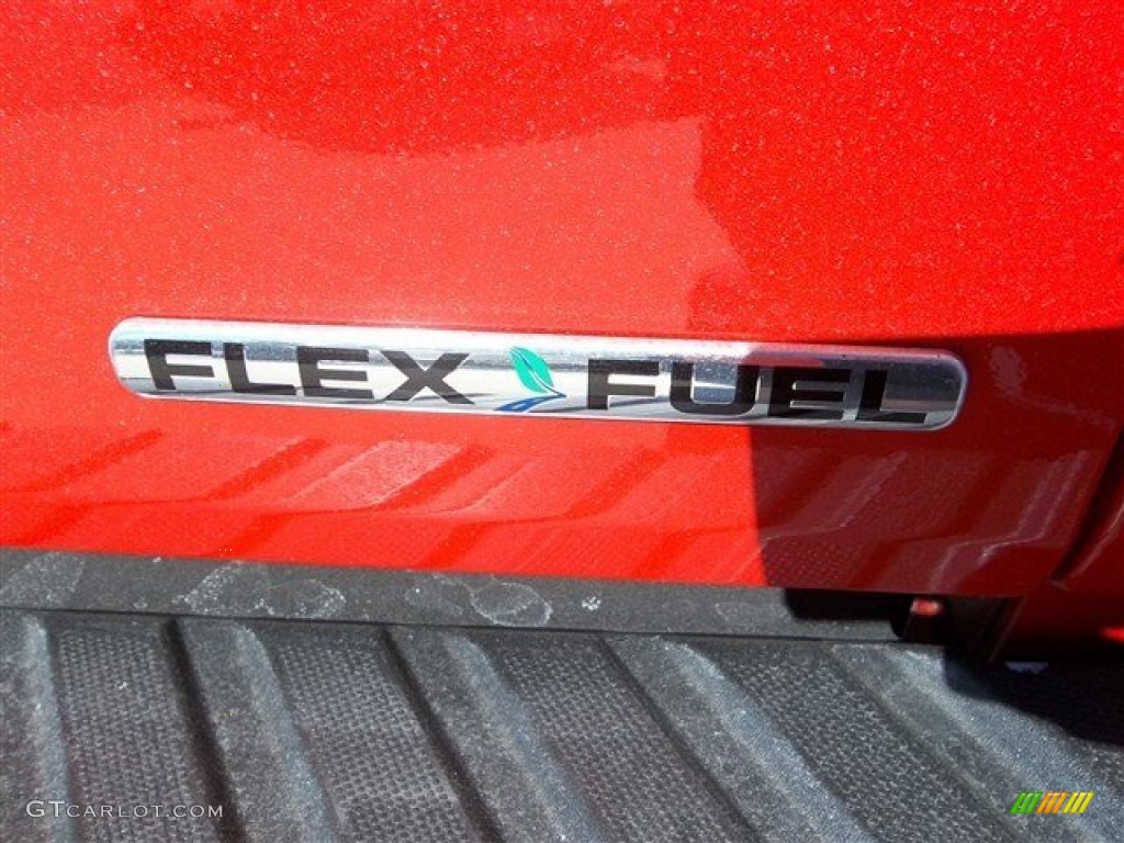 2013 F150 XLT SuperCrew - Race Red / Steel Gray photo #7