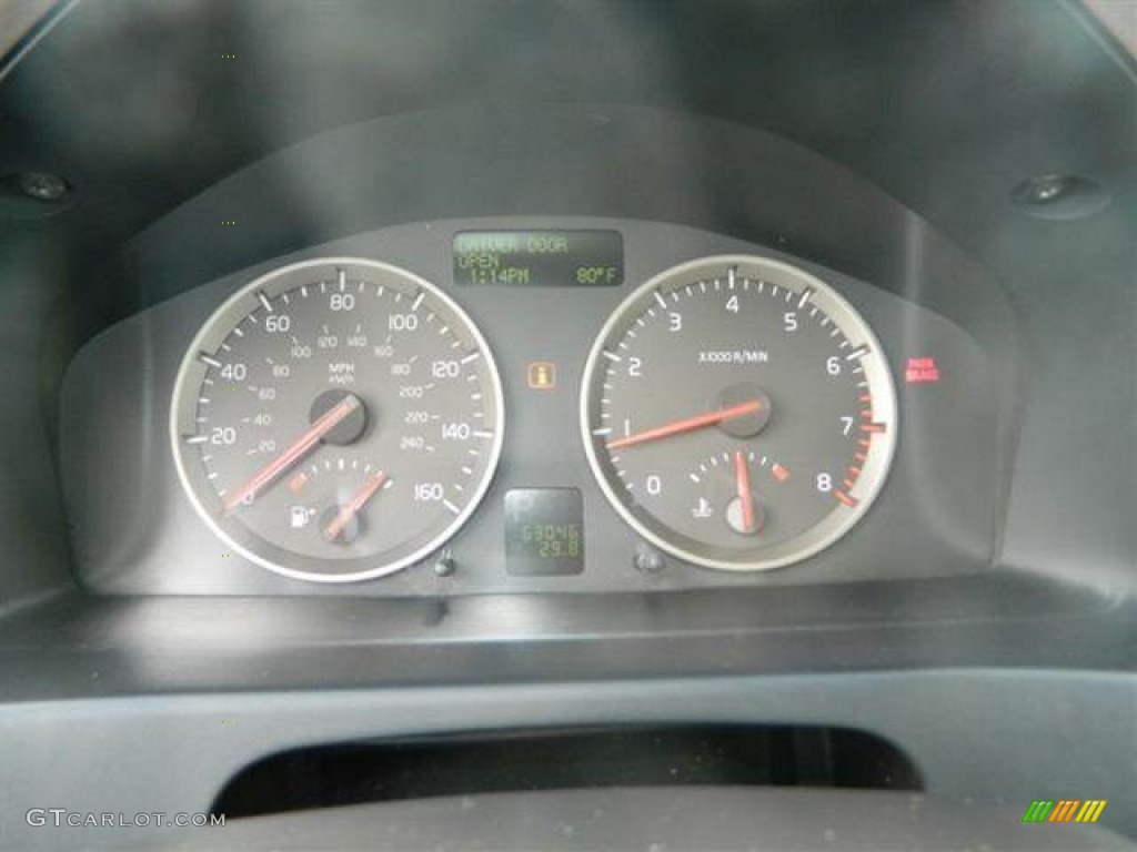 2006 Volvo S40 2.4i Gauges Photo #76741042
