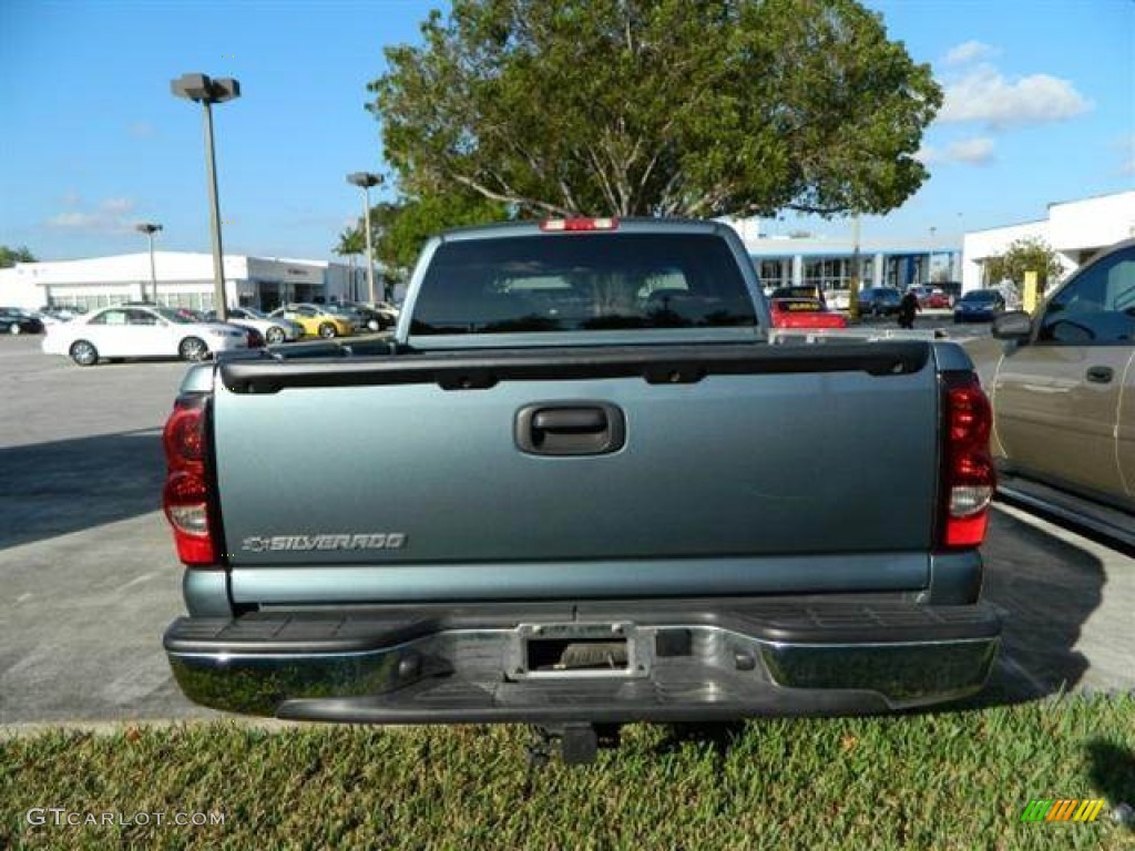 2006 Silverado 1500 LS Extended Cab - Blue Granite Metallic / Dark Charcoal photo #4