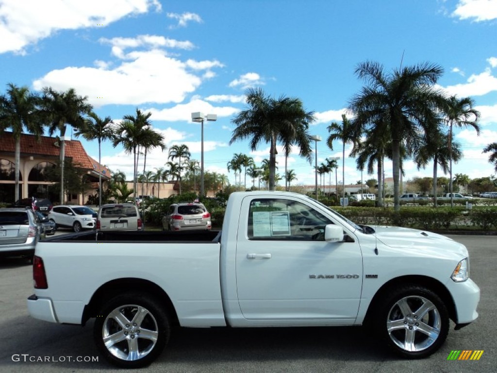 2011 Ram 1500 Sport R/T Regular Cab - Bright White / Dark Slate Gray photo #5