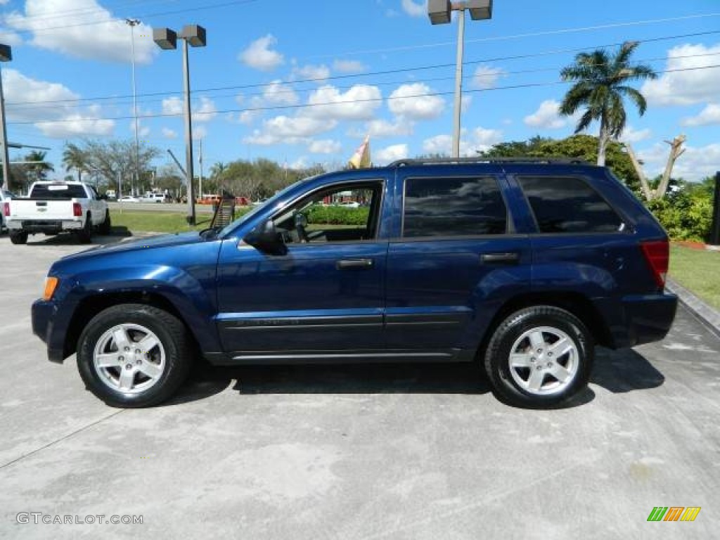Midnight Blue Pearl 2005 Jeep Grand Cherokee Laredo Exterior Photo #76743461
