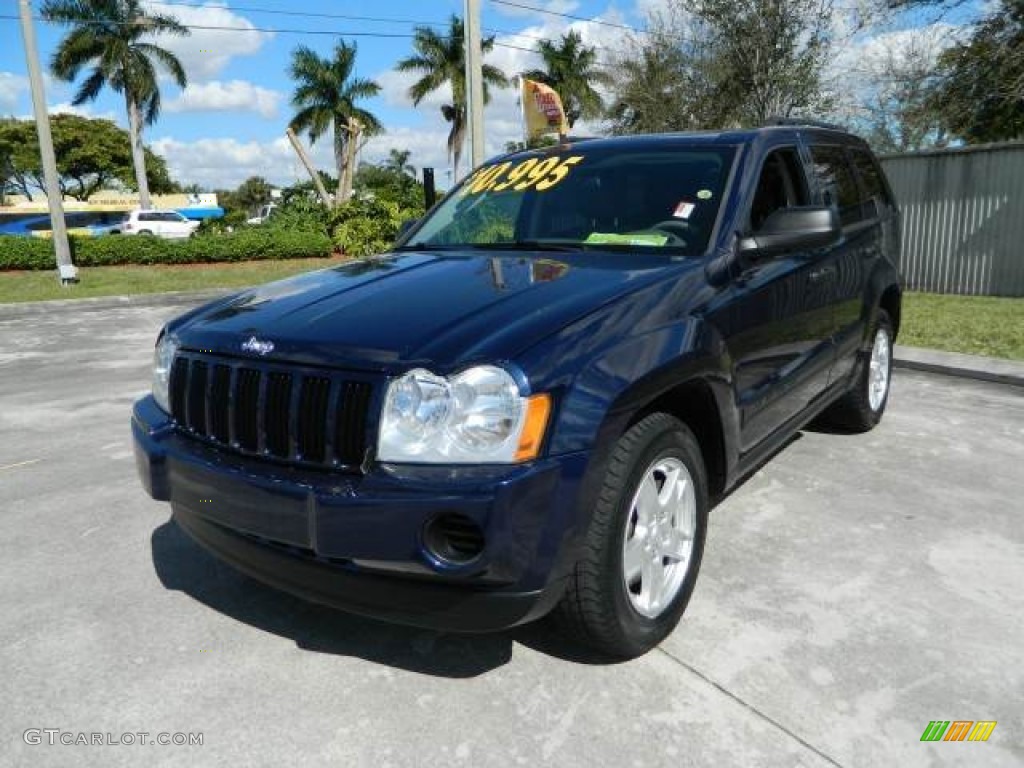 Midnight Blue Pearl 2005 Jeep Grand Cherokee Laredo Exterior Photo #76743479