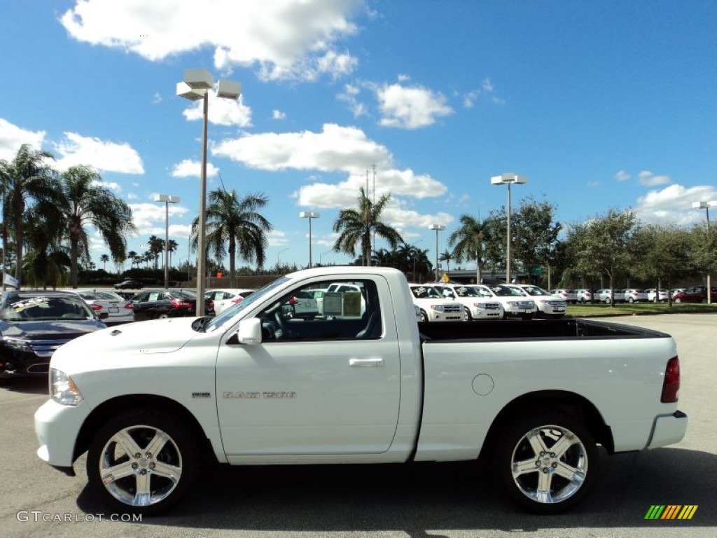 2011 Ram 1500 Sport R/T Regular Cab - Bright White / Dark Slate Gray photo #12