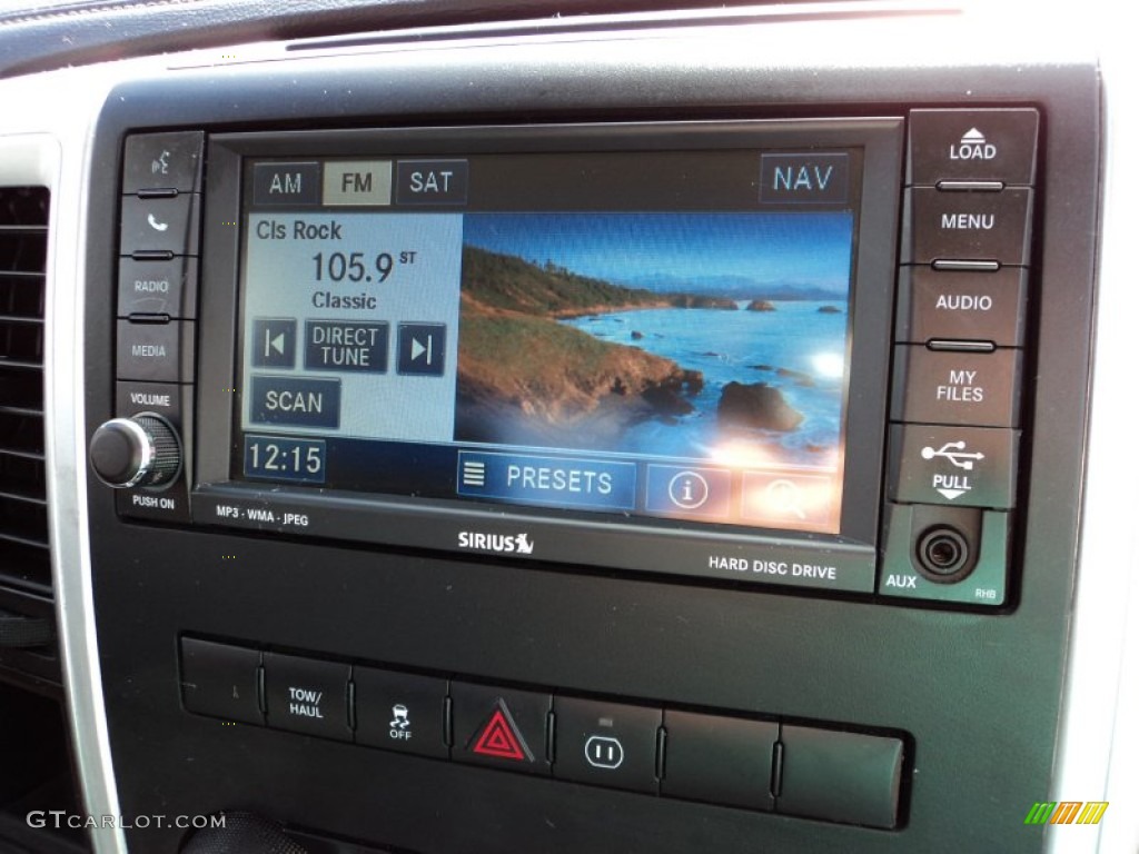 2011 Dodge Ram 1500 Sport R/T Regular Cab Controls Photo #76743751