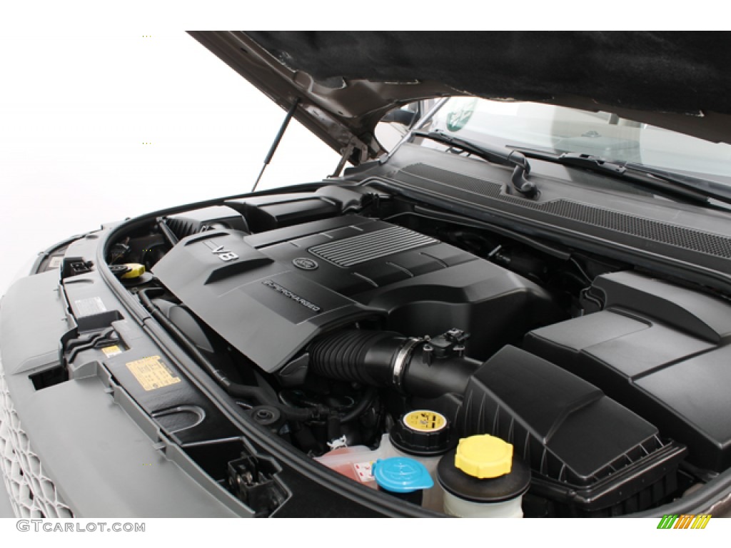 2010 Land Rover Range Rover Sport Supercharged 5.0 Liter DI LR-V8 Supercharged DOHC 32-Valve DIVCT V8 Engine Photo #76744052