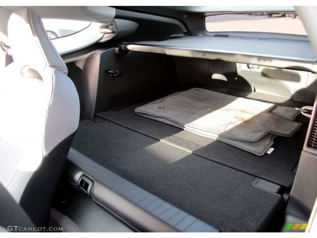 Gray Fabric Interior 2011 Honda CR-Z Sport Hybrid Photo #76744598