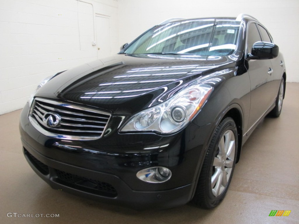 Black Obsidian 2008 Infiniti EX 35 Journey AWD Exterior Photo #76746011