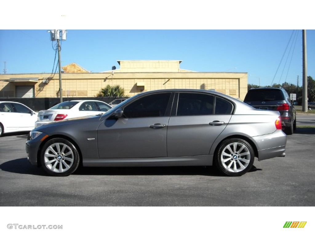 Space Gray Metallic 2011 BMW 3 Series 328i Sedan Exterior Photo #76746704