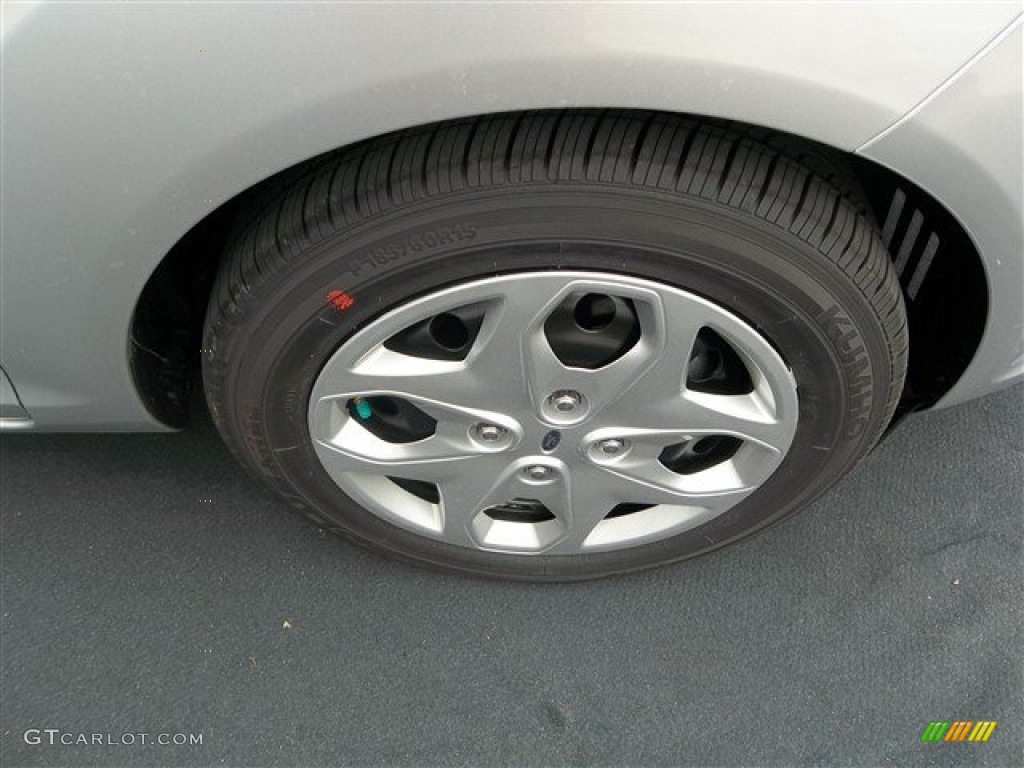 2013 Fiesta S Sedan - Ingot Silver / Charcoal Black/Light Stone photo #10