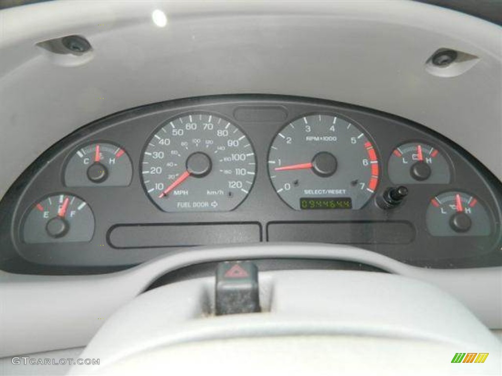 2004 Ford Mustang V6 Coupe Gauges Photo #76747325