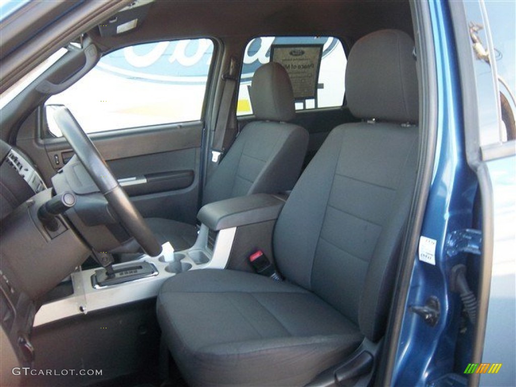 2010 Escape XLT - Steel Blue Metallic / Charcoal Black photo #4