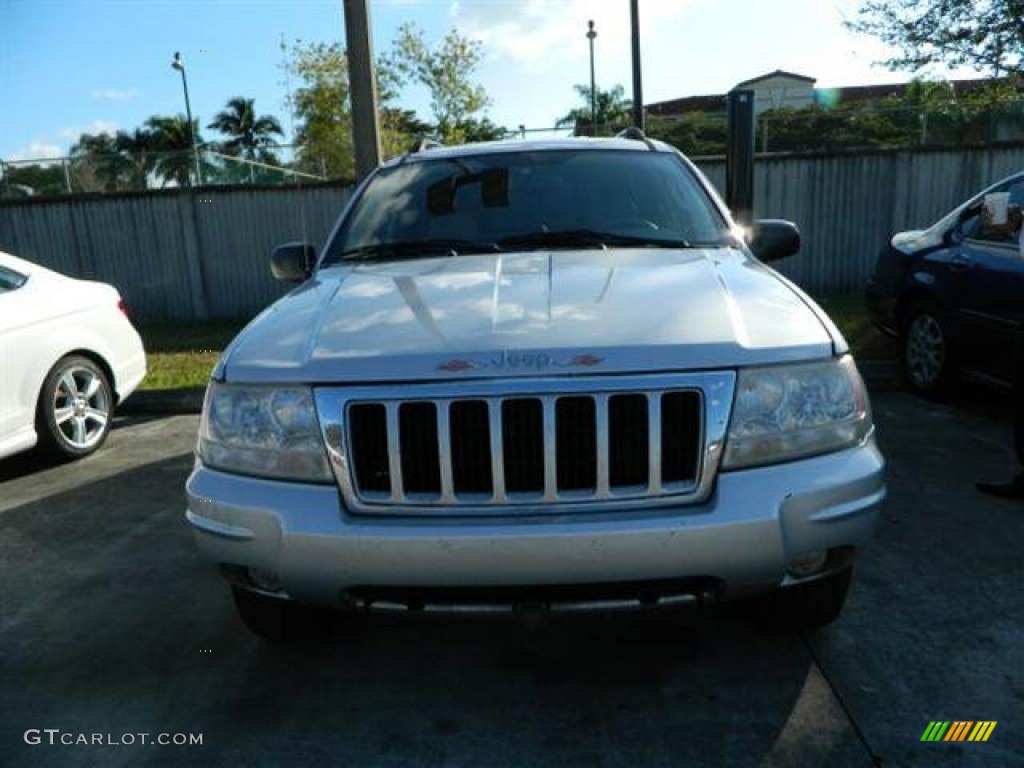 2004 Grand Cherokee Limited 4x4 - Bright Silver Metallic / Dark Slate Gray photo #1