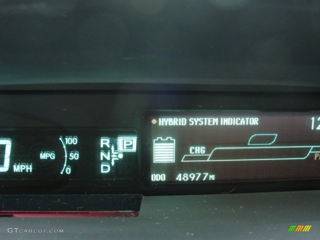2010 Prius Hybrid IV - Barcelona Red Metallic / Bisque photo #10