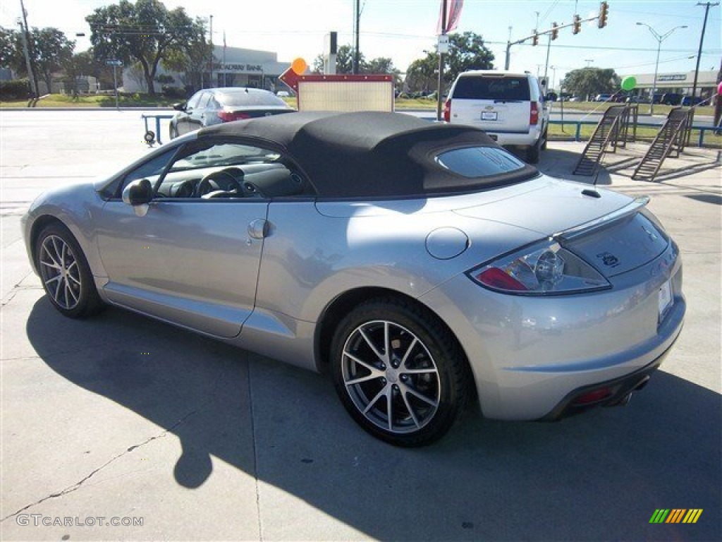 2012 Eclipse Spyder GS Sport - Quick Silver / Dark Charcoal photo #7