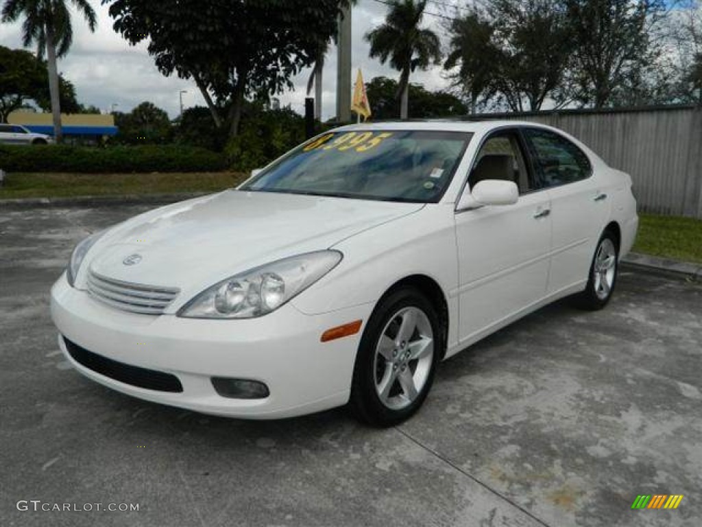Crystal White 2004 Lexus ES 330 Exterior Photo #76748061