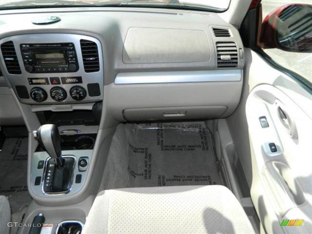 2004 Grand Vitara EX 4WD - Racy Red / Gray photo #11