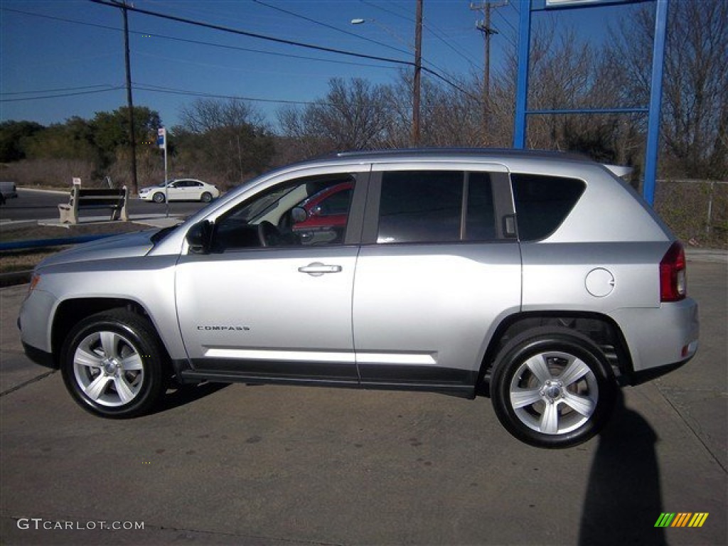 Bright Silver Metallic 2012 Jeep Compass Sport Exterior Photo #76748657