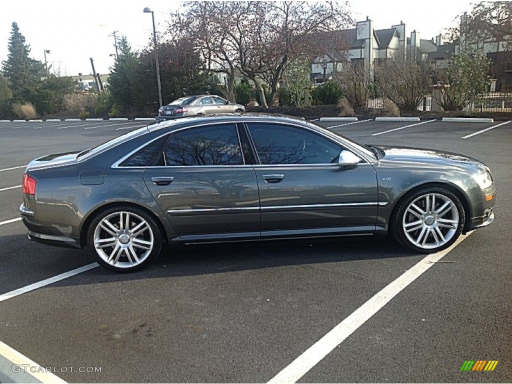 Daytona Gray Pearl Effect 2007 Audi S8 5.2 quattro Exterior Photo #76749608