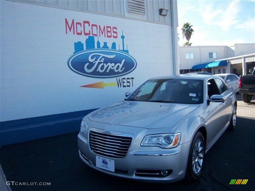 2012 300 Limited - Bright Silver Metallic / Black photo #1
