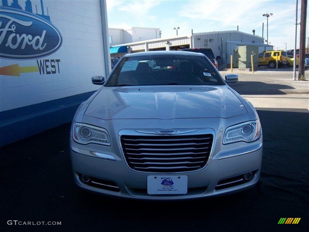 2012 300 Limited - Bright Silver Metallic / Black photo #2