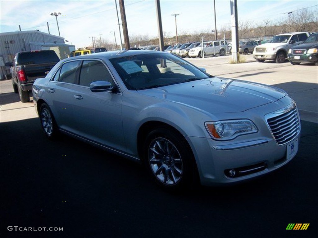 2012 300 Limited - Bright Silver Metallic / Black photo #3
