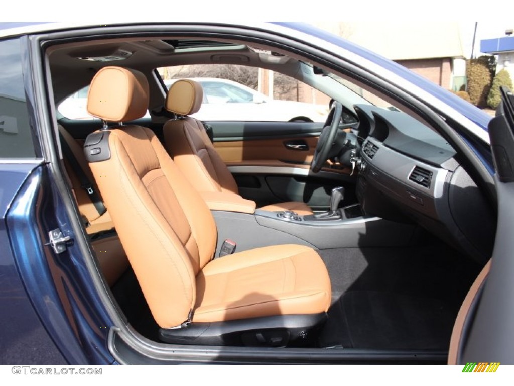 Saddle Brown Interior 2012 BMW 3 Series 335i xDrive Coupe Photo #76749727
