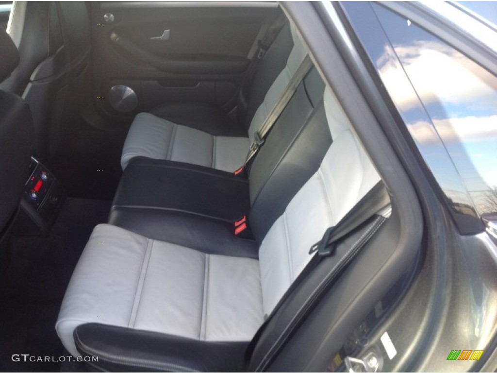 Silver/Black Interior 2007 Audi S8 5.2 quattro Photo #76749770