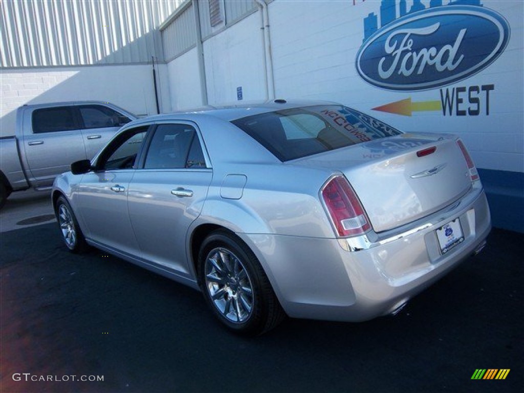 2012 300 Limited - Bright Silver Metallic / Black photo #7