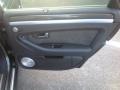 2007 Audi S8 Silver/Black Interior Door Panel Photo