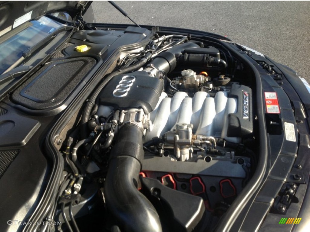 2007 Audi S8 5.2 quattro 5.2 Liter DOHC 40-Valve VVT V10 Engine Photo #76750070
