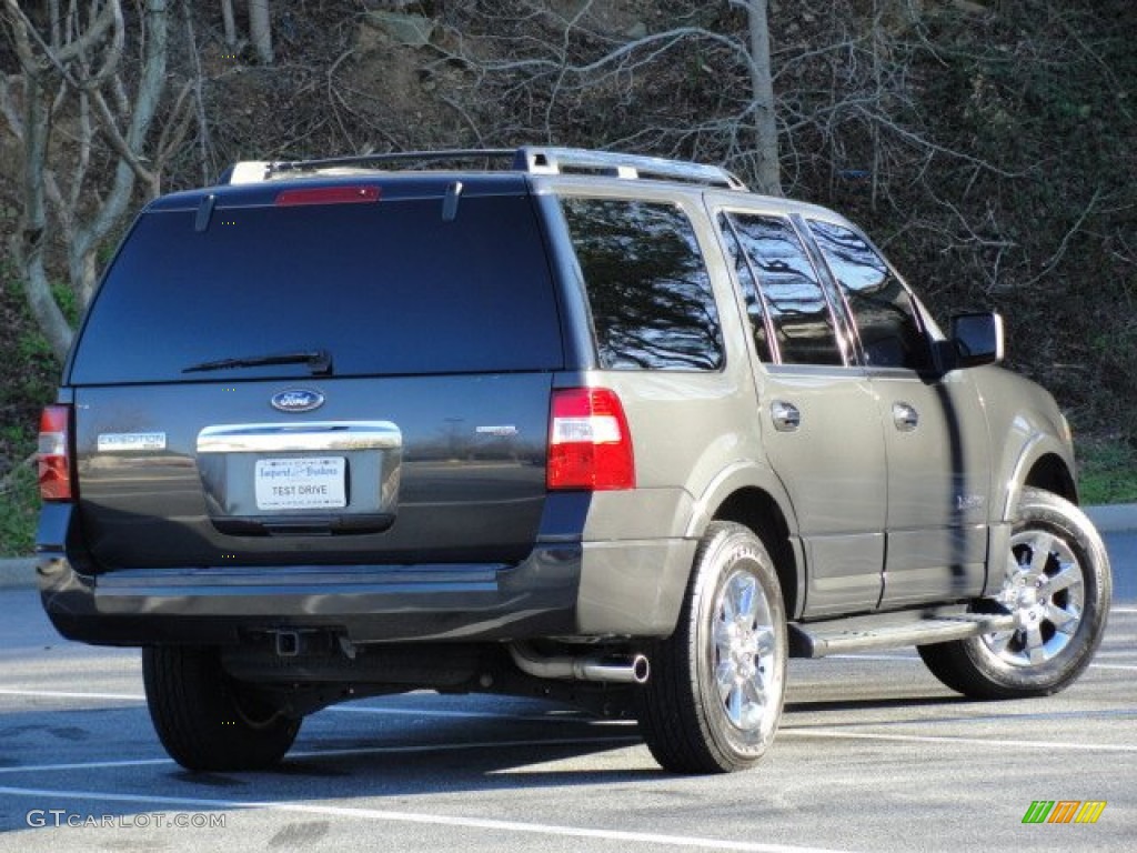 2007 Expedition Limited - Carbon Metallic / Charcoal Black/Caramel photo #2