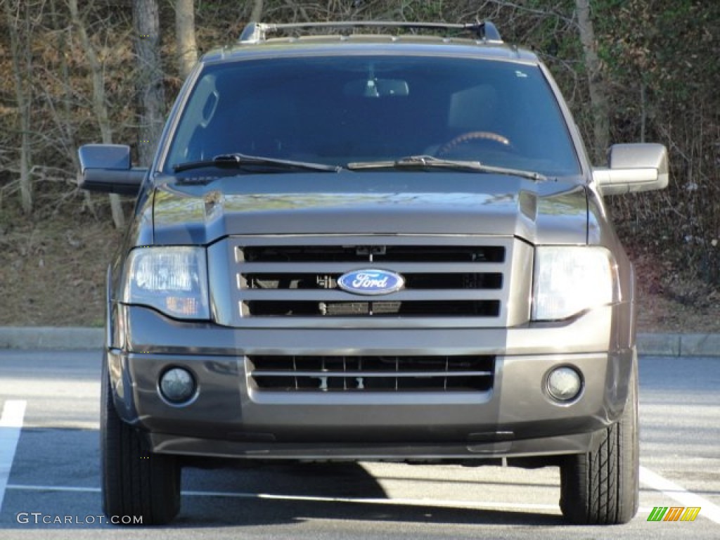 2007 Expedition Limited - Carbon Metallic / Charcoal Black/Caramel photo #6