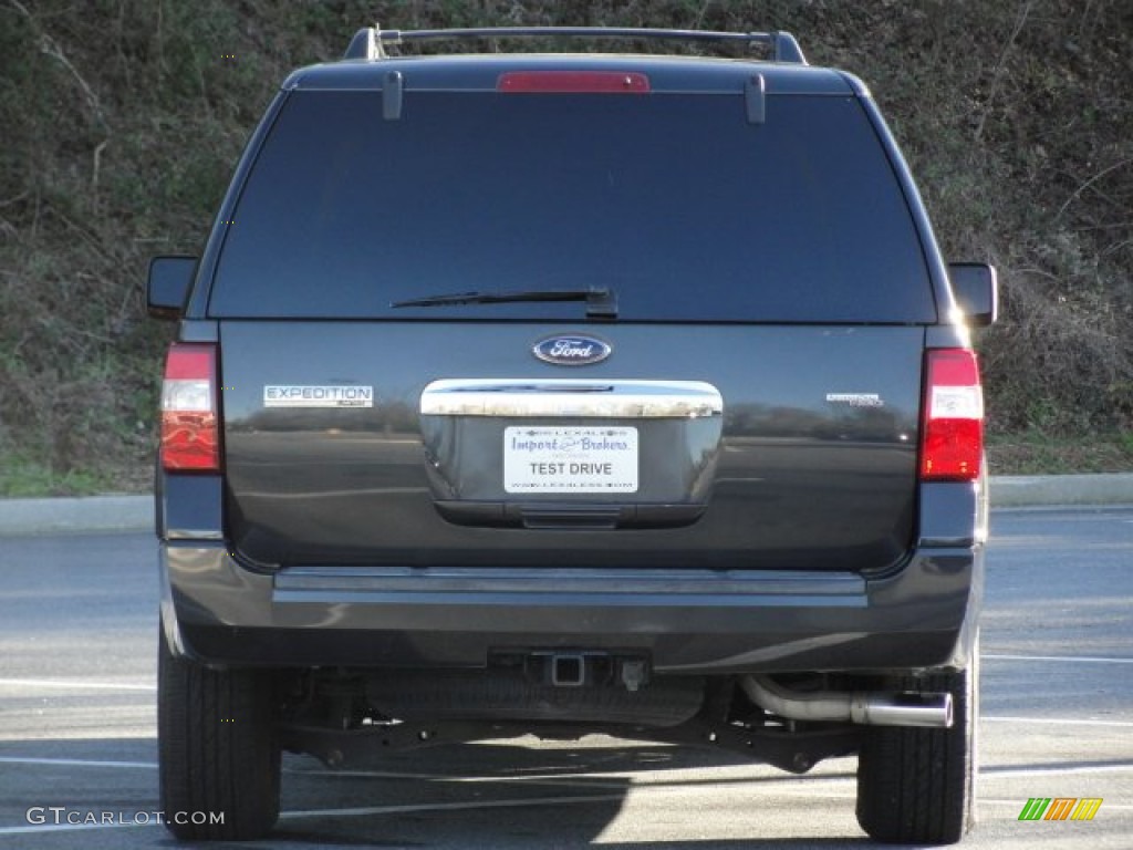 2007 Expedition Limited - Carbon Metallic / Charcoal Black/Caramel photo #8