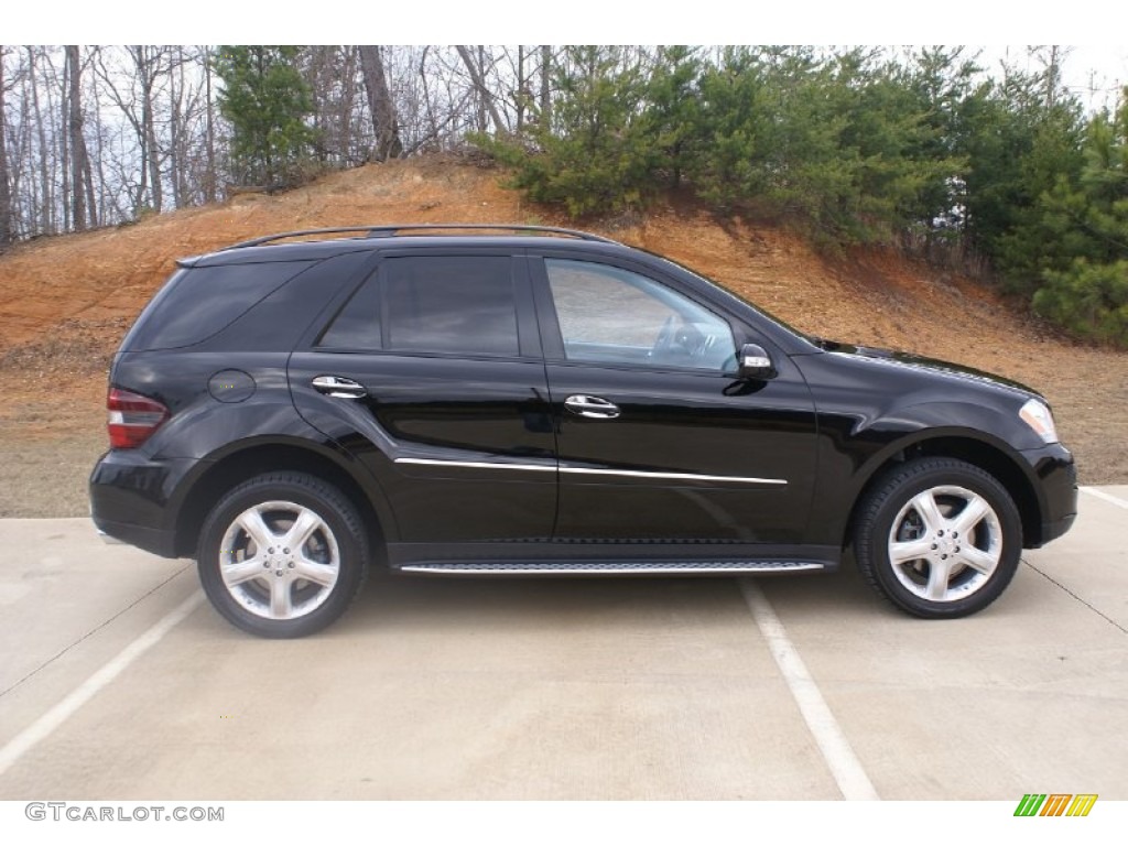 Black 2007 Mercedes-Benz ML 350 4Matic Exterior Photo #76750610
