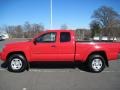 2005 Radiant Red Toyota Tacoma Access Cab 4x4  photo #4