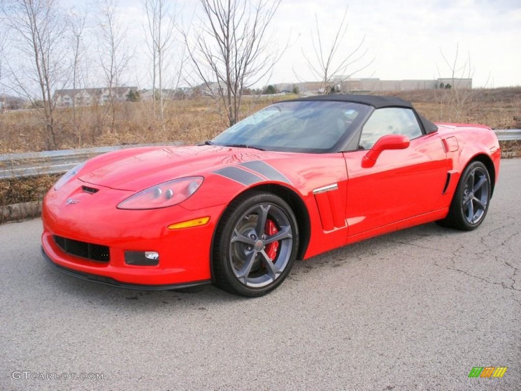 Torch Red 2012 Chevrolet Corvette Grand Sport Convertible Exterior Photo #76751019