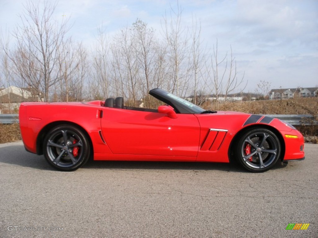 Torch Red 2012 Chevrolet Corvette Grand Sport Convertible Exterior Photo #76751318
