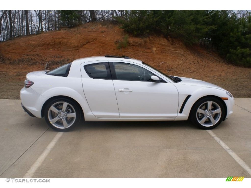 Snowflake White Pearl 2006 Mazda RX-8 Standard RX-8 Model Exterior Photo #76751615