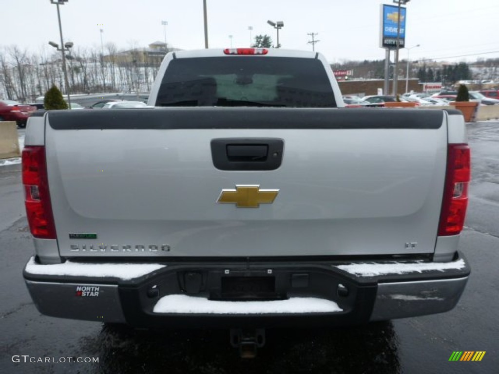 2011 Silverado 1500 LT Extended Cab - Sheer Silver Metallic / Ebony photo #4