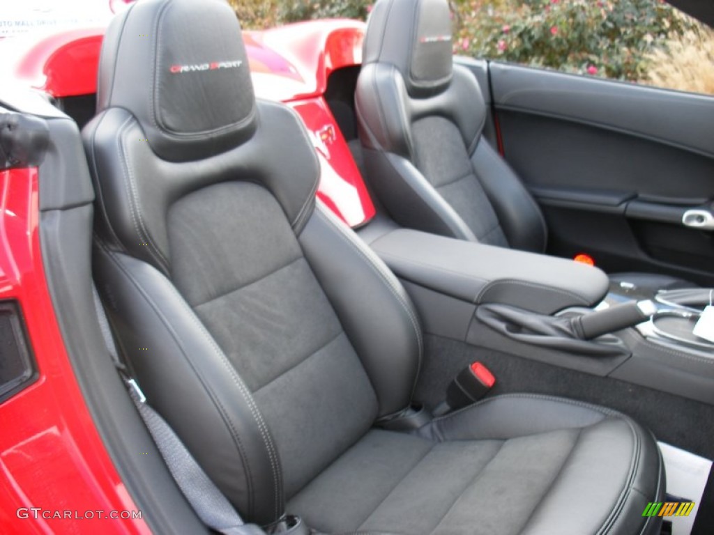 2012 Chevrolet Corvette Grand Sport Convertible Front Seat Photo #76751799