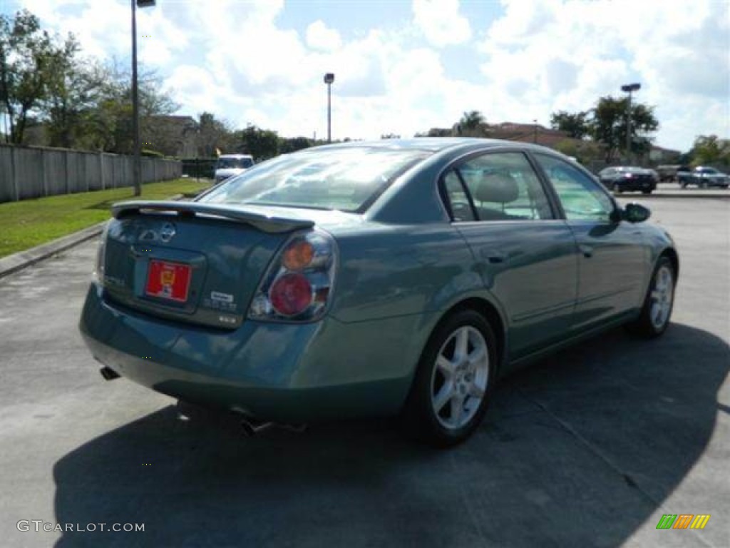 2002 Altima 3.5 SE - Seascape Light Blue / Blond Beige photo #3