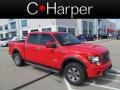 2011 Race Red Ford F150 FX4 SuperCrew 4x4  photo #1